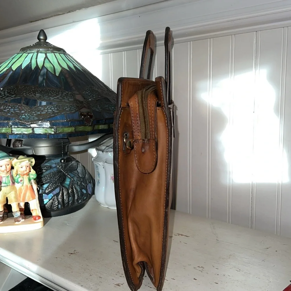 Vintage Hartmann leather briefcase